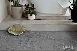 Кварцвиниловые полы Ceramo Vinilam Stone 8 мм 71613 Терраццо фото  | FLOORDEALER